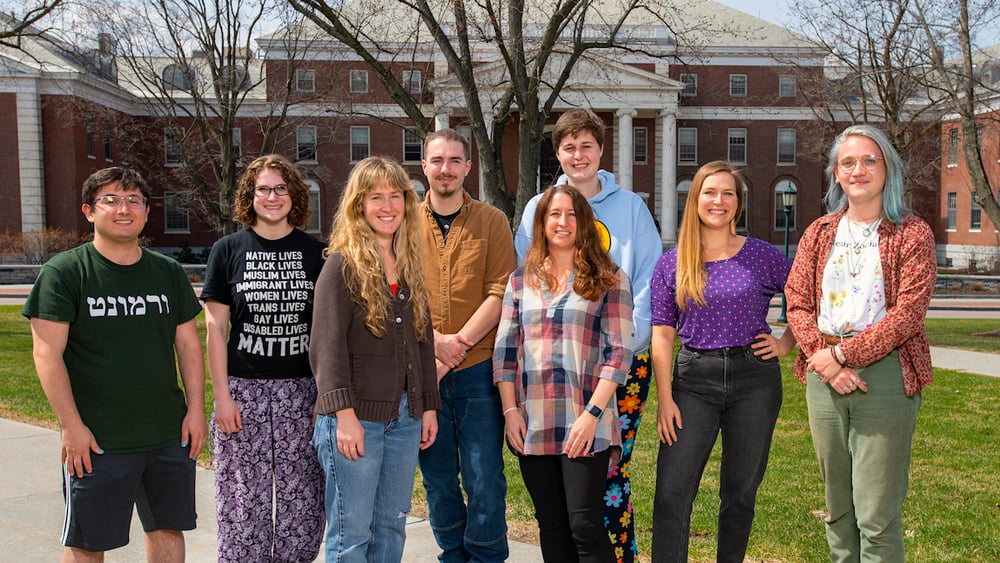 Student and faculty in UVM's Teach for Justice Lab