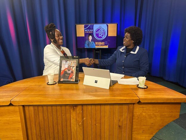 Sefakor Komabu-Pomeyie on Town Meeting TV talking about her memoir