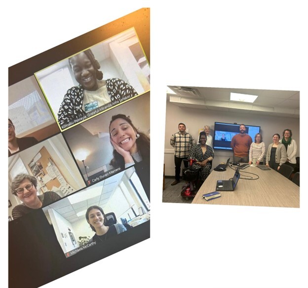 CNHS staff attending IE meeting