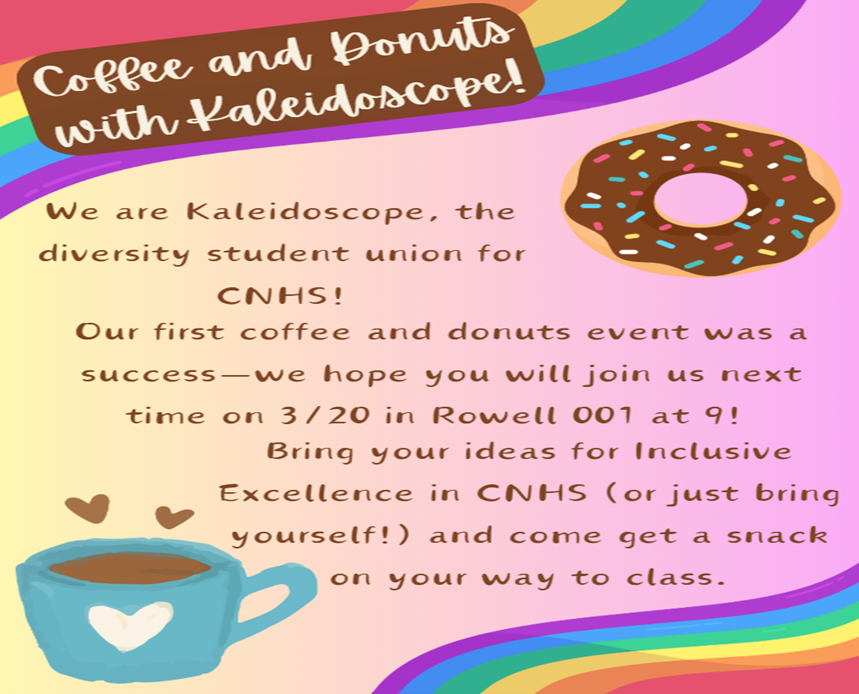 coffee with kaleidoscope