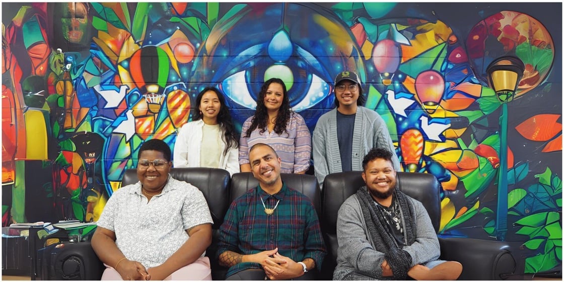 Students at the Mosaic Center.