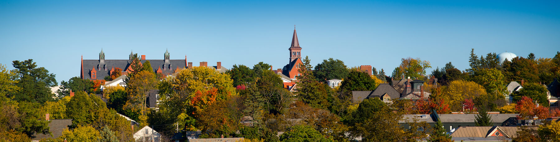 UVM Campus View in the Fall